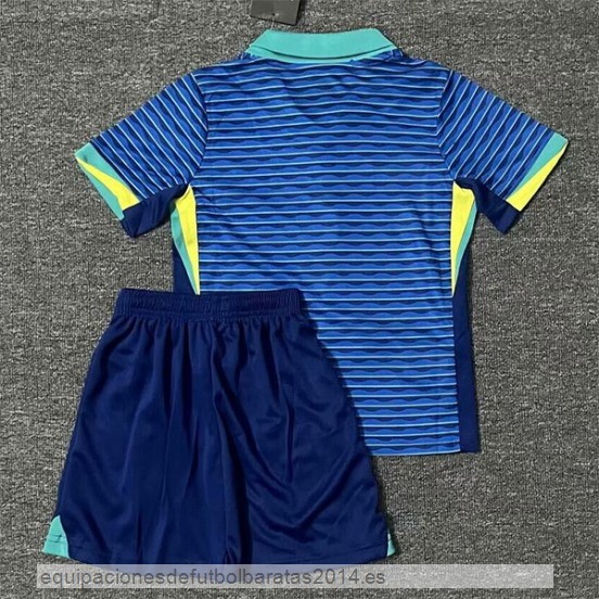 Nuevo 2ª Conjunto De Niños Brasil 2024 Azul Baratas